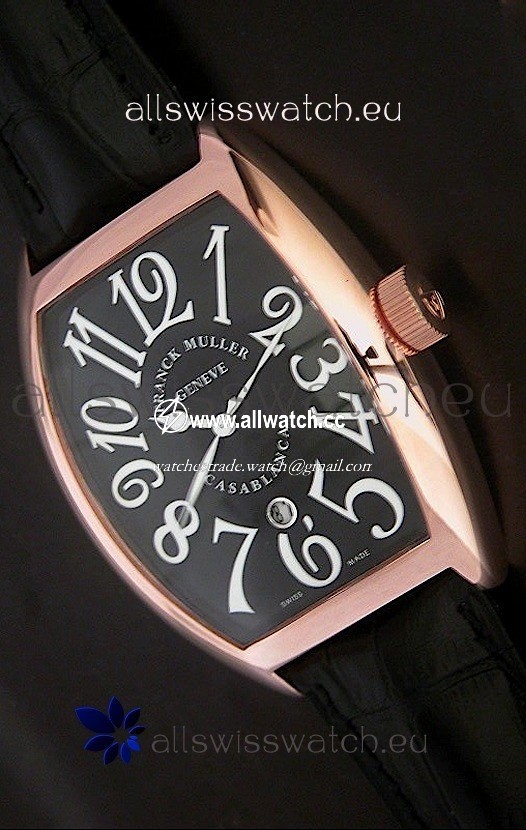 Franck Muller Crazy Hours in Black Dial