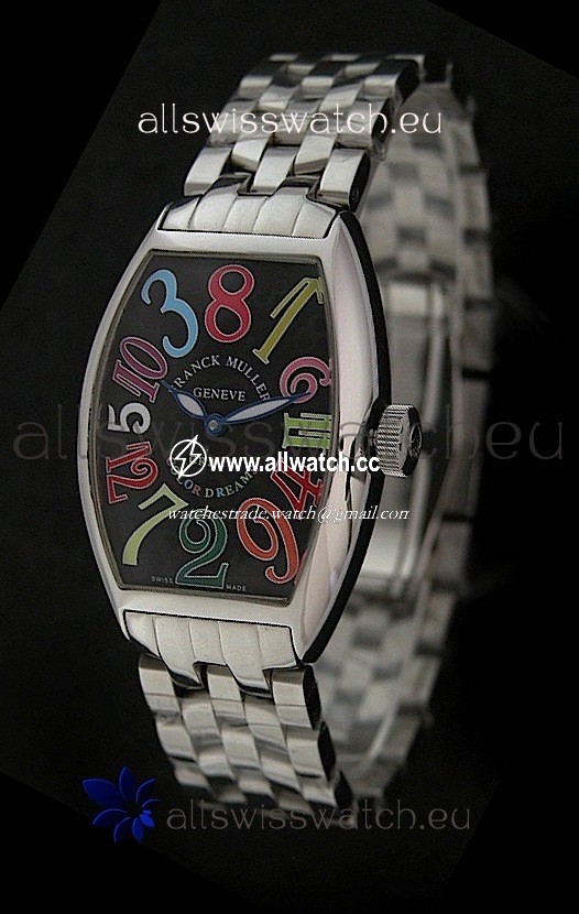 Franck Muller Crazy Color Dreams in Black Dial