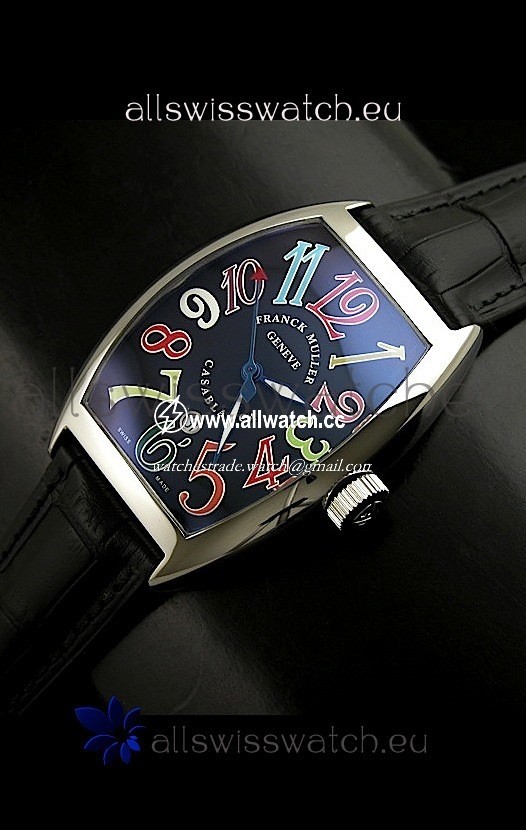 Franck Muller Casa Blanca in Black Dial