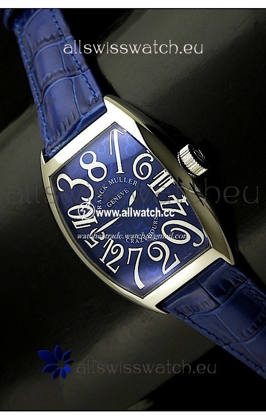 Franck Muller Casablanca Crazy Colors Edition in Blue