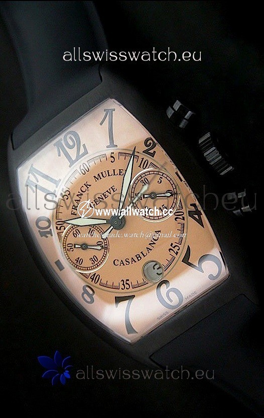 Franck Muller Casa Blanca in Orange Dial