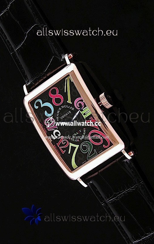 Franck Muller Long Island in Black Dial
