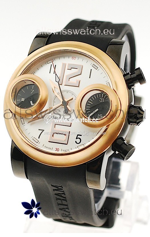 Graham Swordfish in White Dial