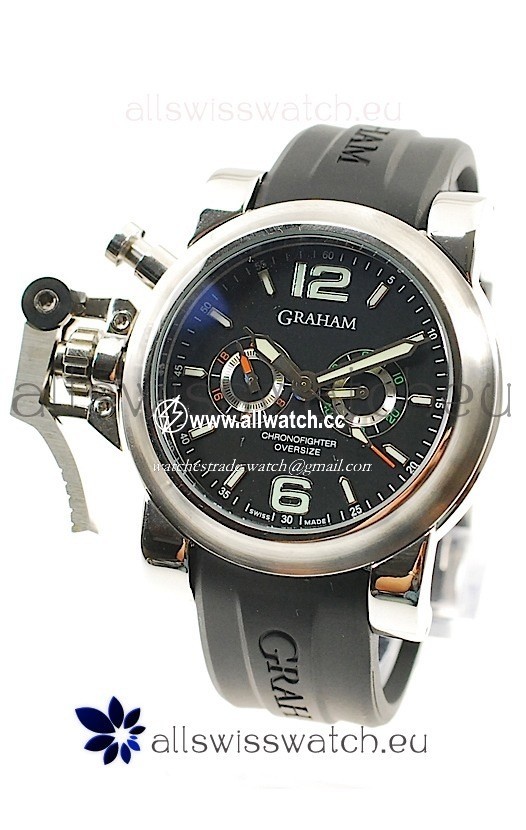 Graham Chronofighter Oversize Diver in Black Dial