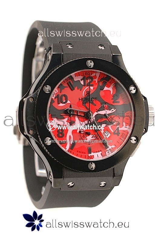 Hublot Big Bang Commando Red Camouflage