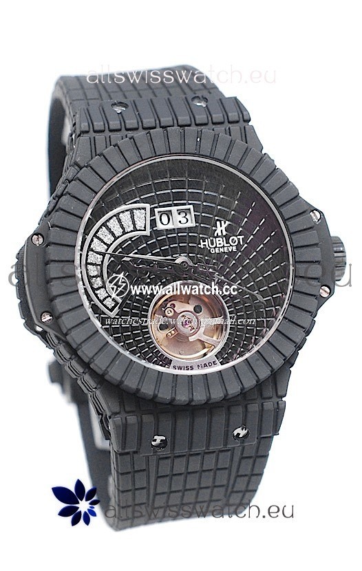 Hublot Black Caviar Tourbillon Power Reserve