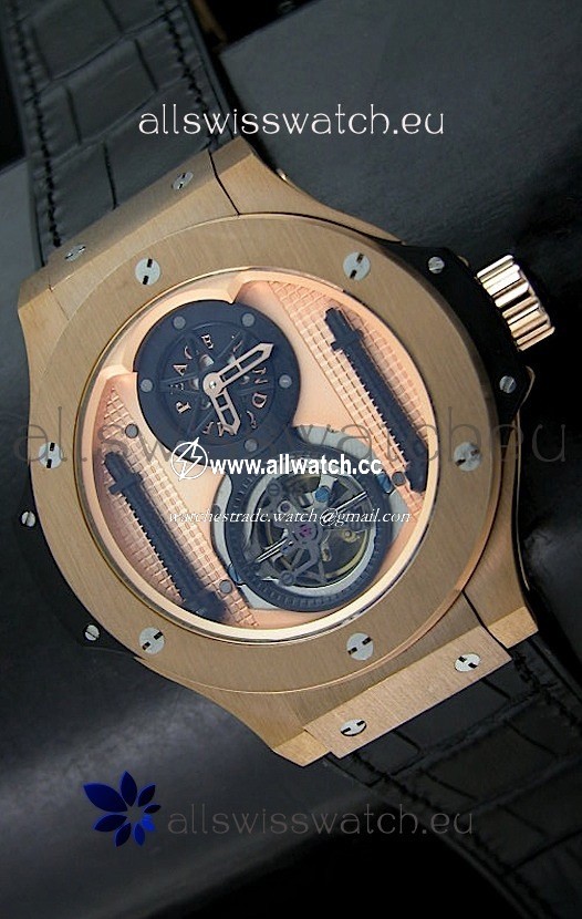 Hublot Big Bang King Power Tourbilon in Rose Gold