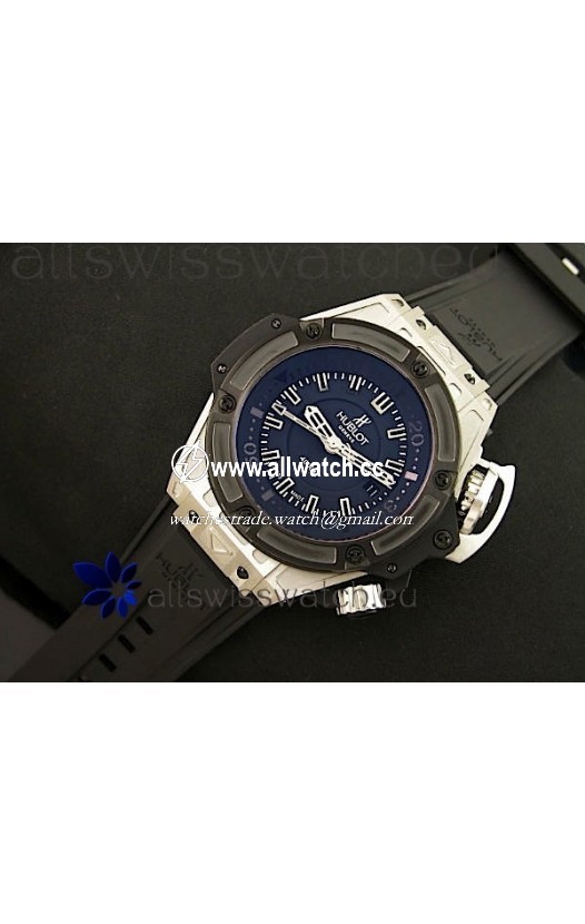 Hublot King Power Diver 4000m in Black