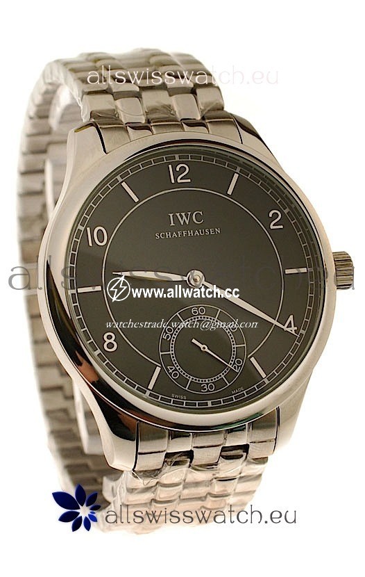IWC Portugese Automatic in Black Dial