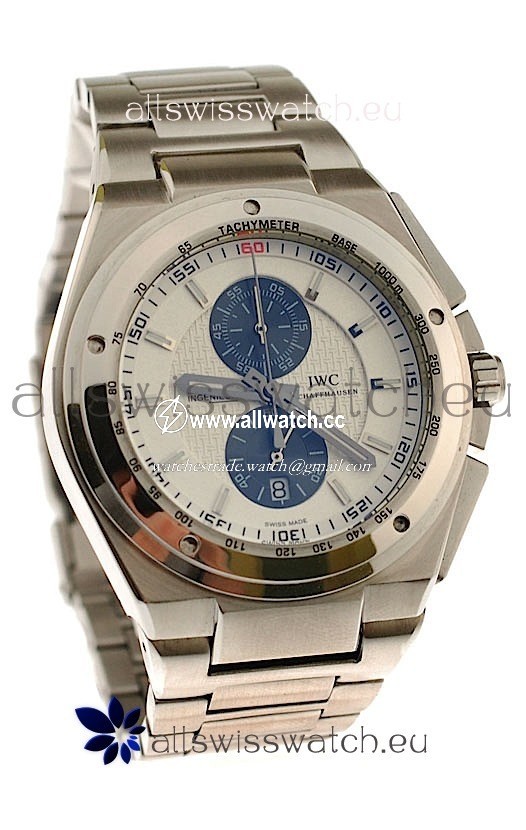 IWC Ingenieur Chronograph in White Dial