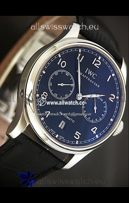 IWC Schaffhausen in Blue Dial