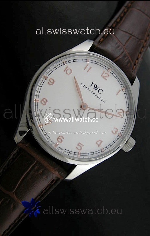 IWC Schaffhausen in White Dial