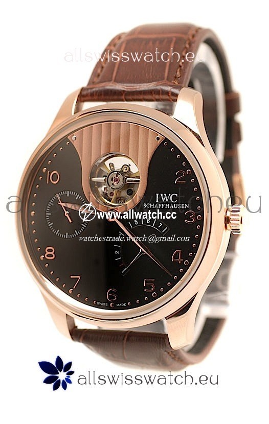 IWC Portuguese Tourbillon Mystere Rose Gold