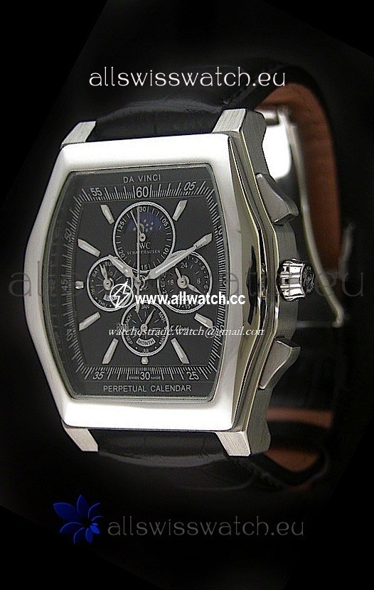 IWC Schaffhausen Da Vinci in Black