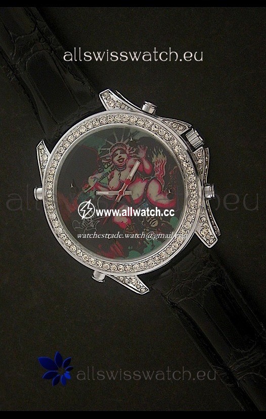 Five Time Zones J&C Imitations in Full Diamonds