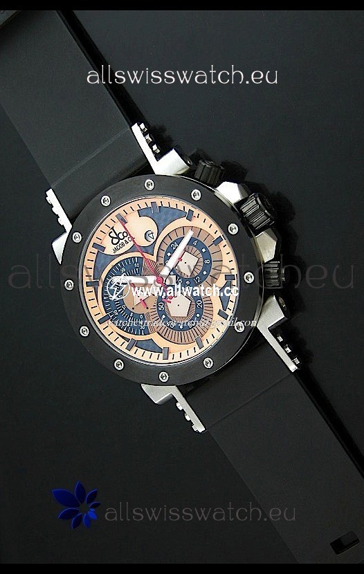 Jacob and Co. Manhattan Epic 2 in Orange Dial