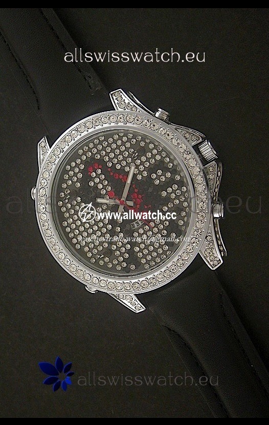 Five Time Zones J&C Imitations in Full Diamonds