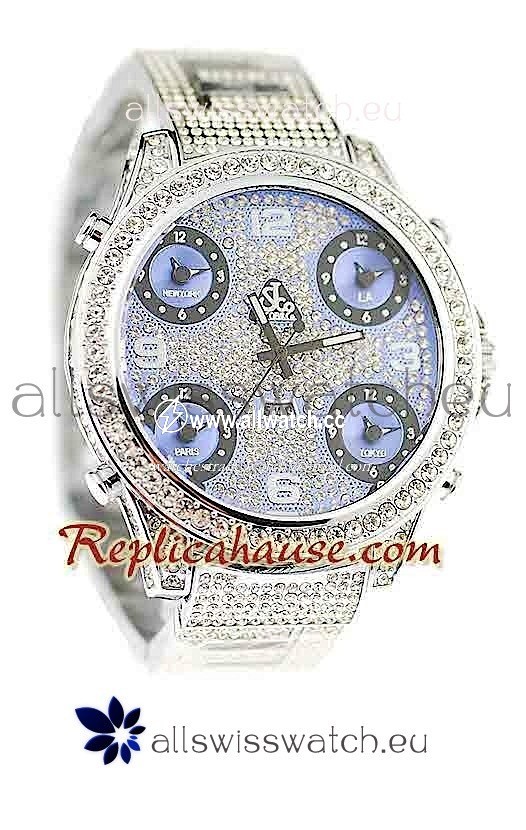 Jacob & Co Diamond in Light Blue Dial
