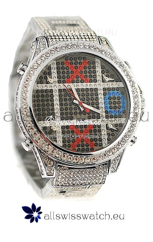 Jacob & Co Diamond in Black Dial