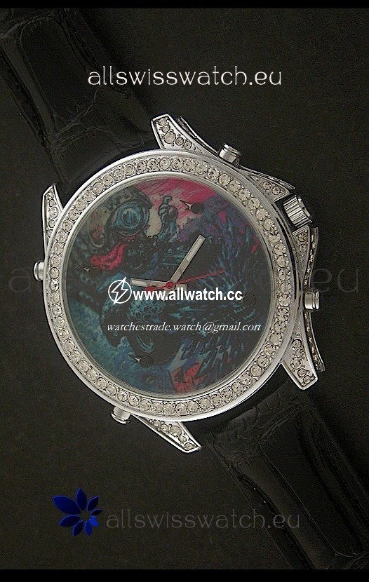 Five Time Zones J&C Imitations in Full Diamonds