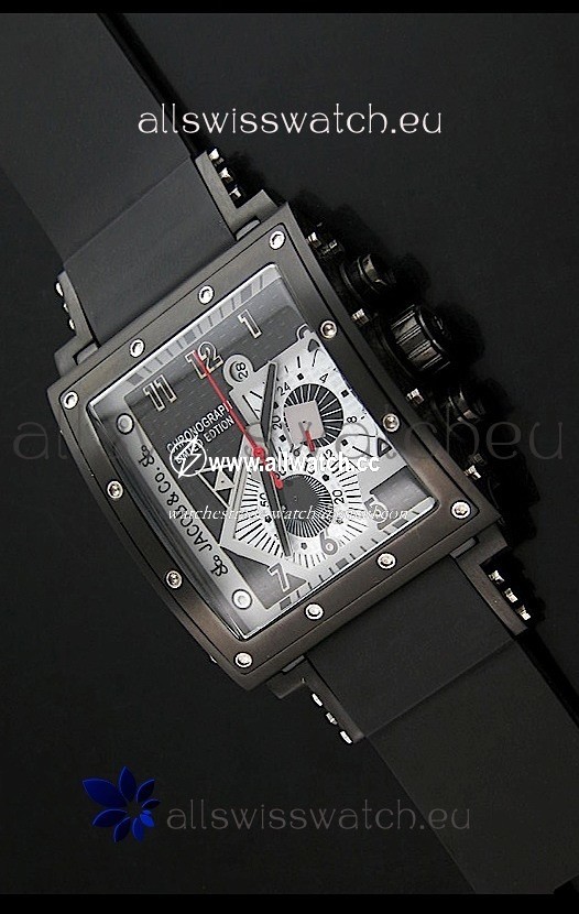 Jacob and Co. Manhattan in Steel Case