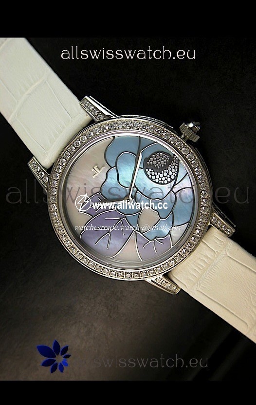 Jaeger LeCoultre Quartz Movement Ladies - White Dial