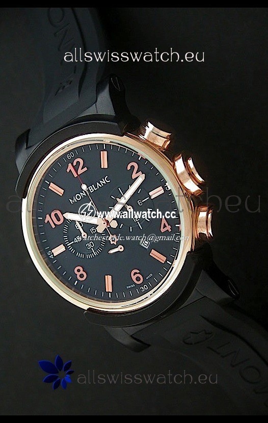 Montblanc Timewalker Chrono in Rose Gold Casing