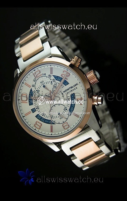 Mont Blanc Flyback Automatic Two Tone Casing