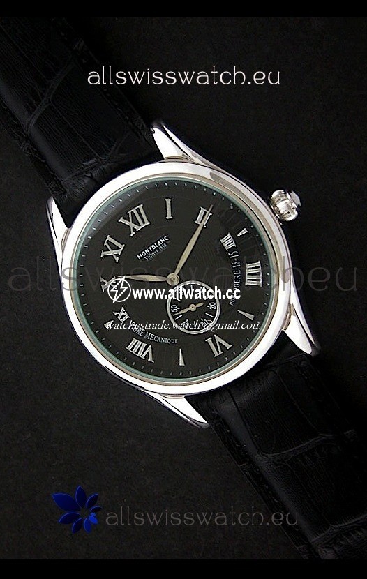 Mont Blanc Star Chrono in Black Dial