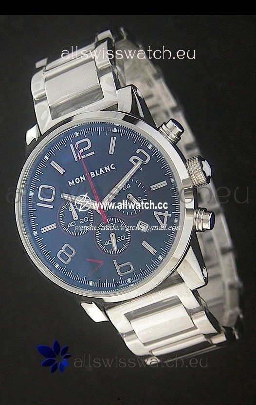 Montblanc Timewalker Chronograph in Black Dial