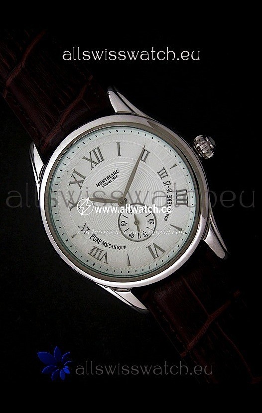 Mont Blanc Star Chrono in White Dial