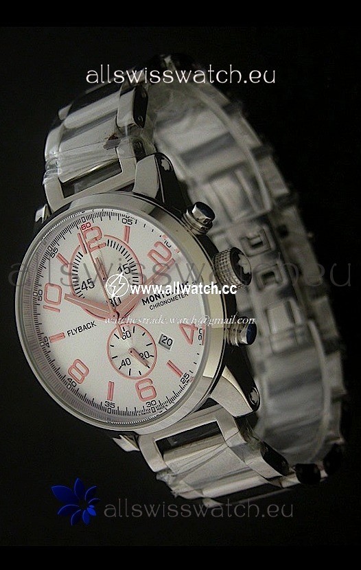 Montblanc FlyBack Chronometer in Stainless Steel Casing