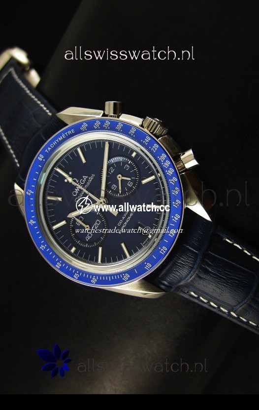 Omega Speedmaster Moon Co-Axial Dark Blue Dial