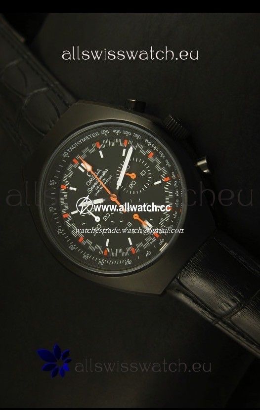 Omega Speedmaster MARK II Co-Axial Chronograph PVD Case