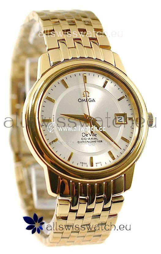 Omega Co-Axial Deville Gold