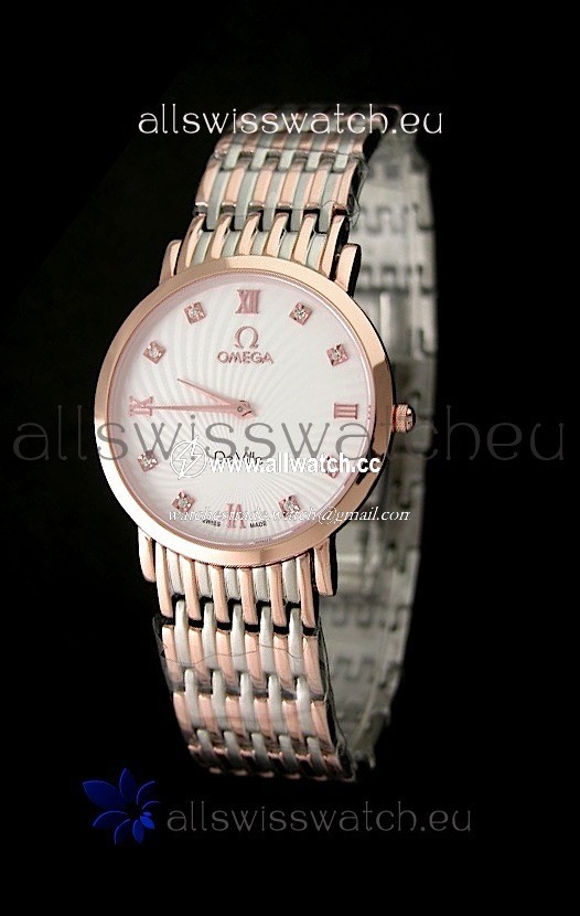 Omega DeVelie Rose Gold