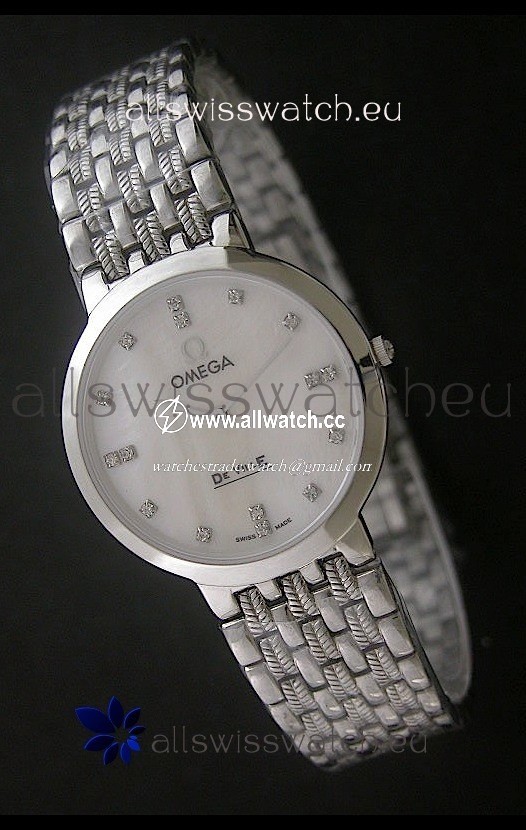 Omega De Ville Seamaster Quartz in White 