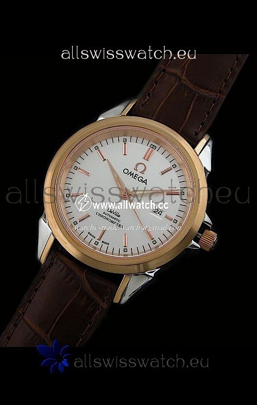 Omega Deville Escapement Mechanical Rose Golden