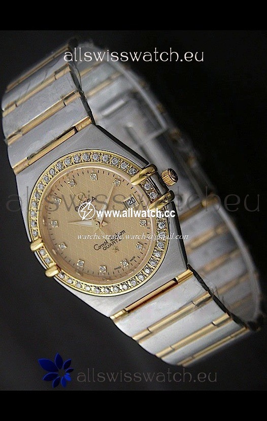 Omega Constellation Quartz in Yellow Gold Dial