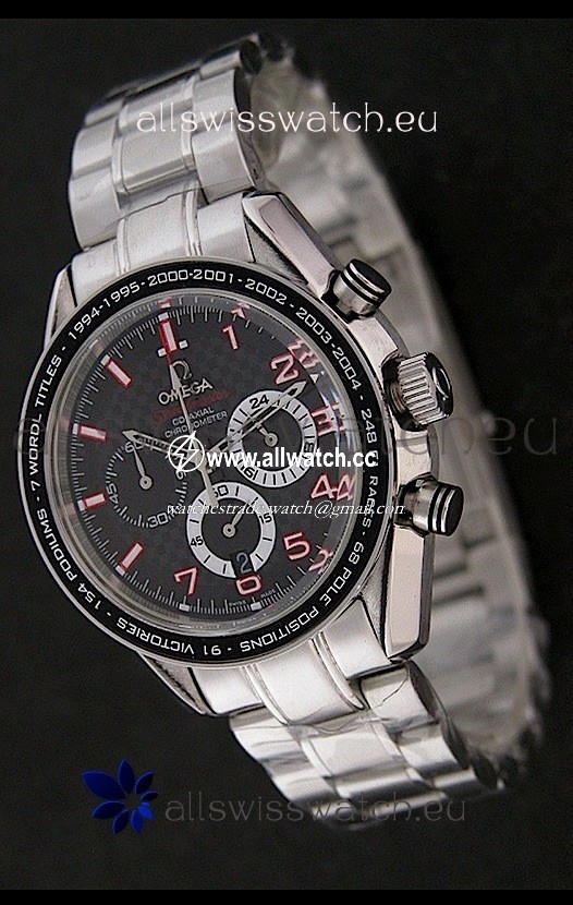 Omega SpeedMaster Quartz in Black Dial