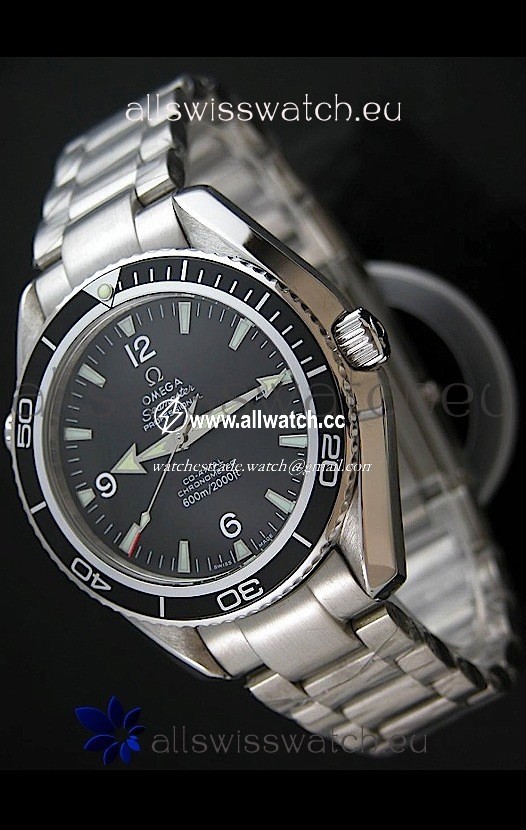 Omega Seamaster Planet Ocean in Black Dial - Quality Casing