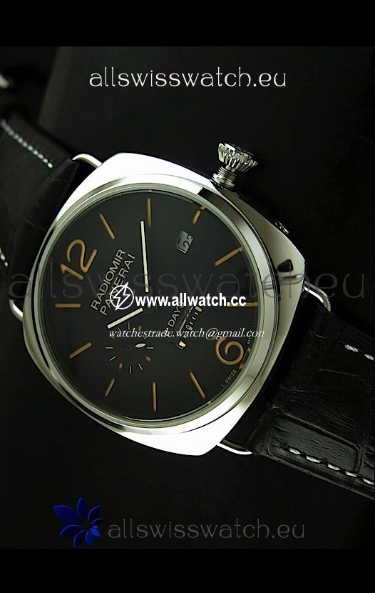Panerai Radiomir 8 Days in Black Dial