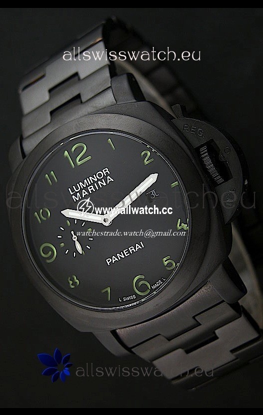 Panerai Luminor Marina in Green Markers