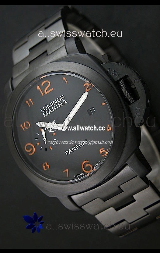 Panerai Luminor Marina in Orange Markers