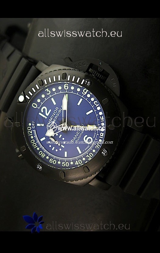 Panerai Luminor Submersible PAM193 Blue Dial