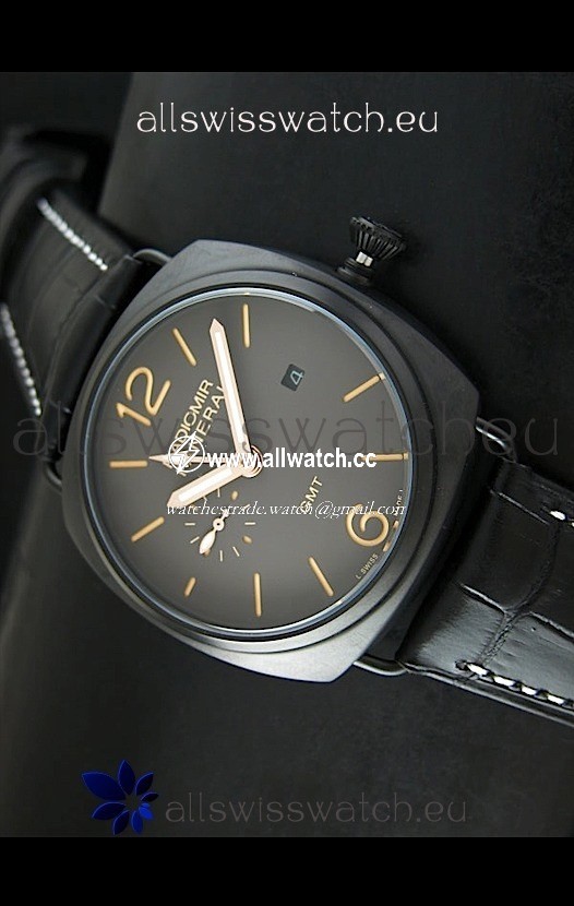 Panerai Radiomir GMT in PVD Case