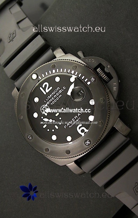 Panerai Luminor Submersible 1000M Automatic in PVD Coating