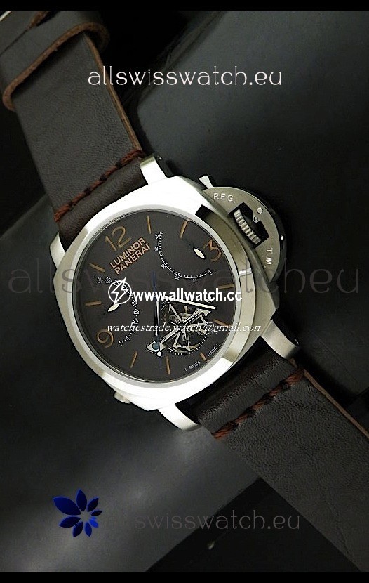 Luminor Panerai Tourbillon in Black Dial