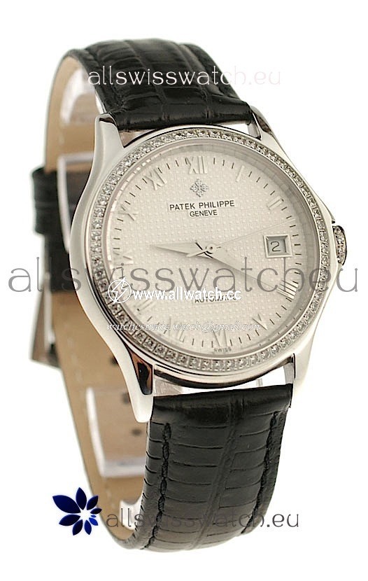 Patek Philippe Geneve in Roman Hour Markers