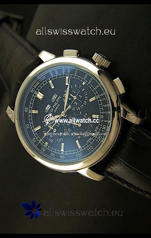 Patek Philippe Complications in Black Dial